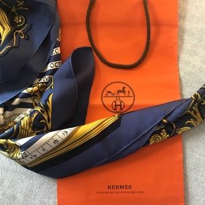 Hermès Zodiac Carré 90 Silk Scarf